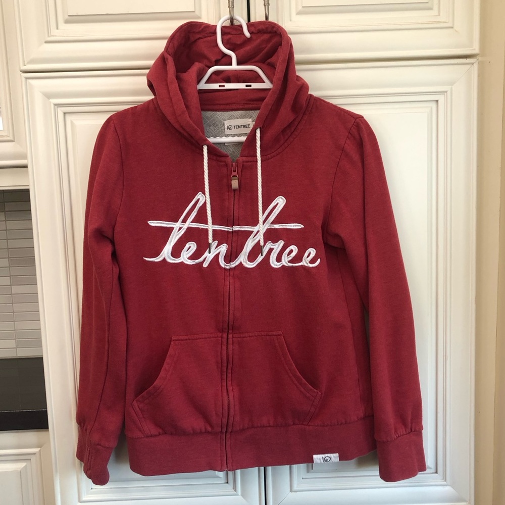 Awesome tentree logo woman’s hoodie